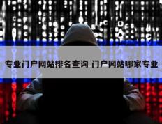 专业门户网站排名查询 门户网站哪家专业