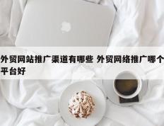 外贸网站推广渠道有哪些 外贸网络推广哪个平台好