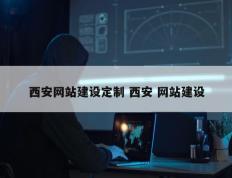 西安网站建设定制 西安 网站建设