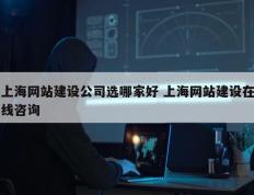 上海网站建设公司选哪家好 上海网站建设在线咨询