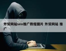 外贸网站seo推广教程图片 外贸网站 推广