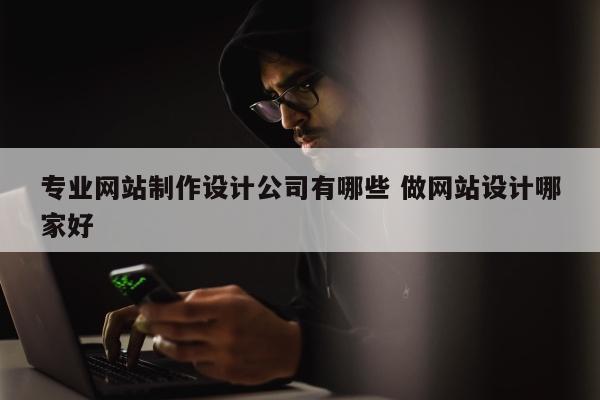 专业网站制作设计公司有哪些 做网站设计哪家好