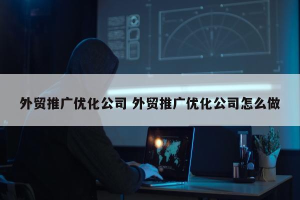 外贸推广优化公司 外贸推广优化公司怎么做