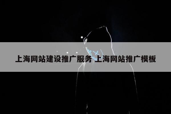 上海网站建设推广服务 上海网站推广模板
