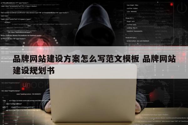 品牌网站建设方案怎么写范文模板 品牌网站建设规划书