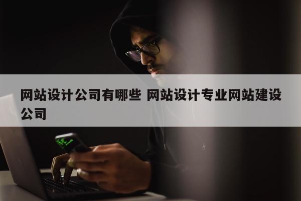 网站设计公司有哪些 网站设计专业网站建设公司