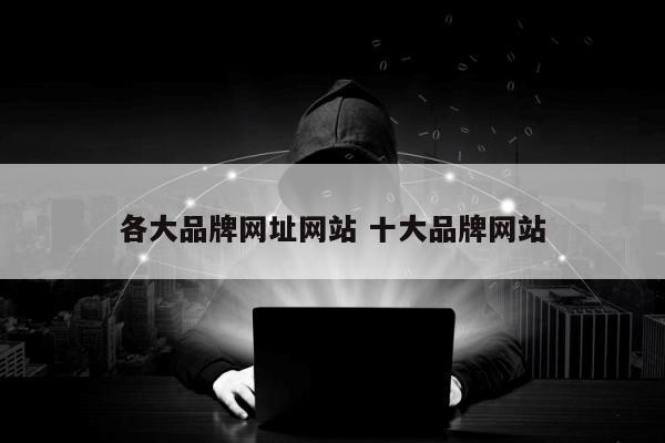 各大品牌网址网站 十大品牌网站