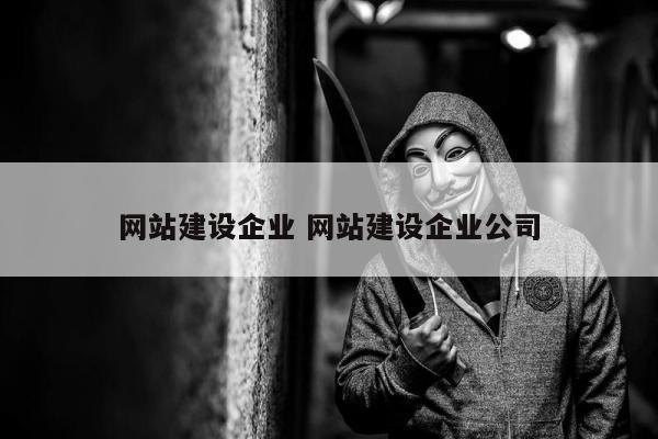 网站建设企业 网站建设企业公司