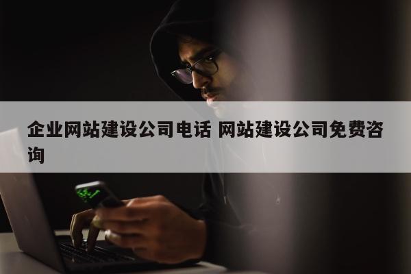 企业网站建设公司电话 网站建设公司免费咨询