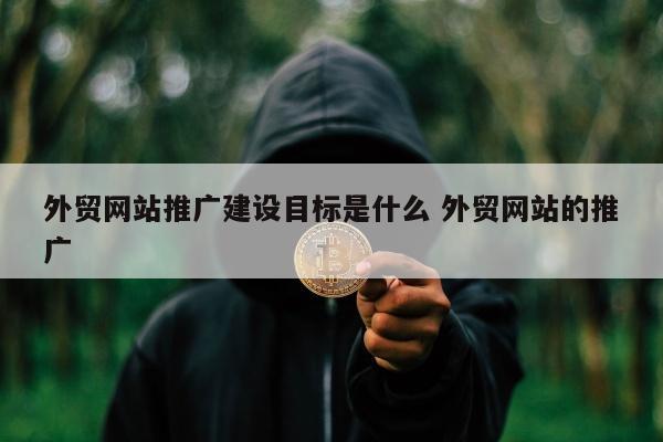 外贸网站推广建设目标是什么 外贸网站的推广
