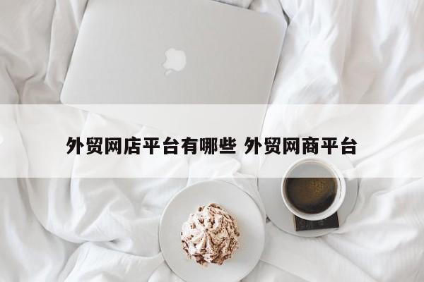 外贸网店平台有哪些 外贸网商平台