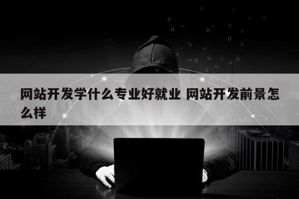 网站开发学什么专业好就业 网站开发前景怎么样